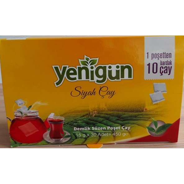 YENİGÜN DEMLİK SÜZEN POŞET ÇAY 450 GR