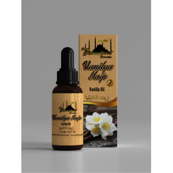 Tarihi SultanAhmet Baharatçısı Vanilya Yağı 20ml (Özel Üretim)
