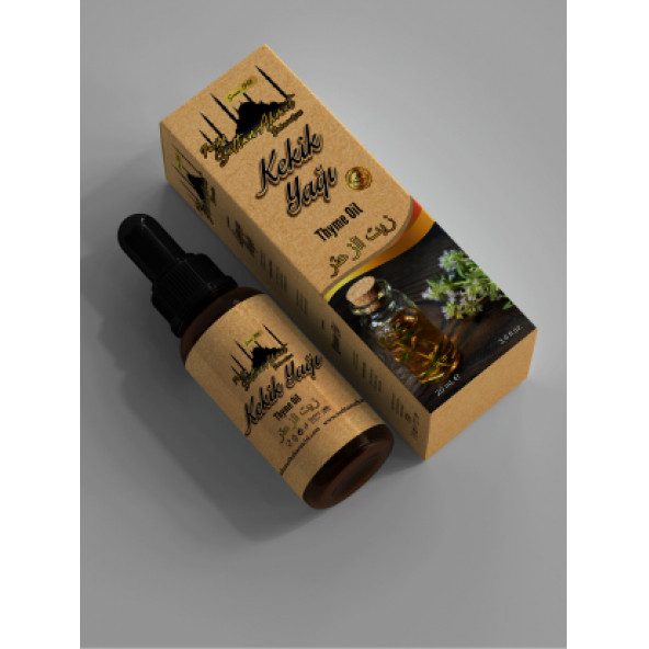 Tarihi SultanAhmet Baharatçısı Kekik Yağı 20ml (Özel Üretim) - Resim 2