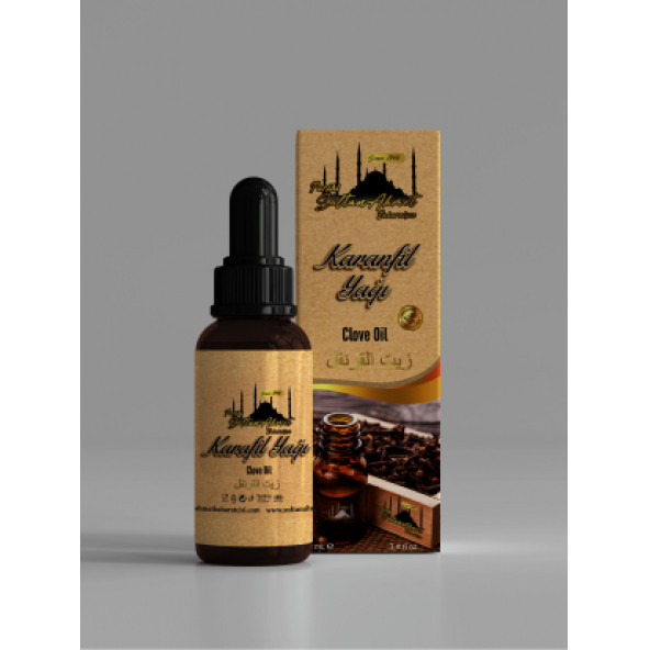 Tarihi SultanAhmet Baharatçısı Karanfil Yağı 20ml (Özel Üretim)