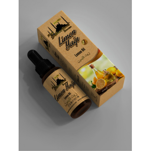 Tarihi SultanAhmet Baharatçısı Limon Yağı 20ml (Özel Üretim) - 2