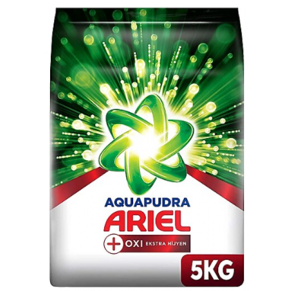 Ariel Oxi Ekstra Hijyen 5 kg Toz Çamaşır Deterjanı