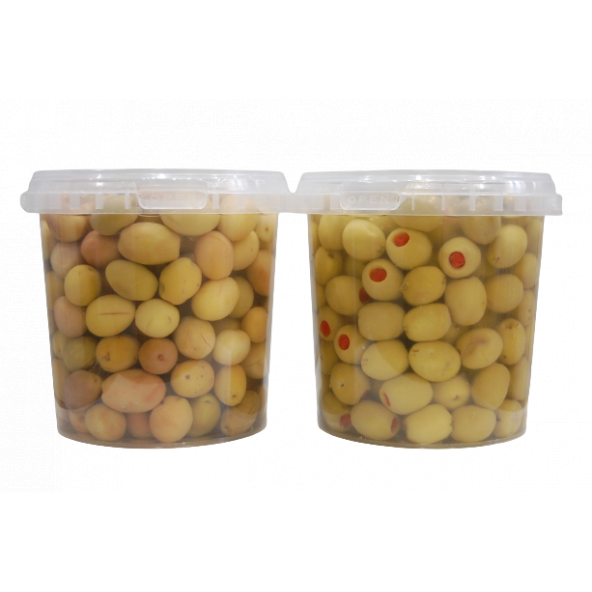 Sadıcım Biberli 650 Gr + Çizik 650 gr Yeşil Zeytin Pet Kavanoz ürün görseli