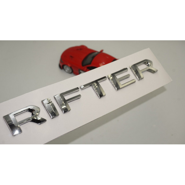 Peugeot Rifter Yeni Nesil Krom ABS 3M 3D Bagaj Yazı Logo Orjinal Ürün
