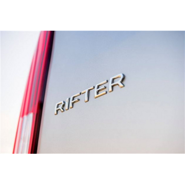 Peugeot Rifter Yeni Nesil Krom ABS 3M 3D Bagaj Yazı Logo Orjinal Ürün - 4