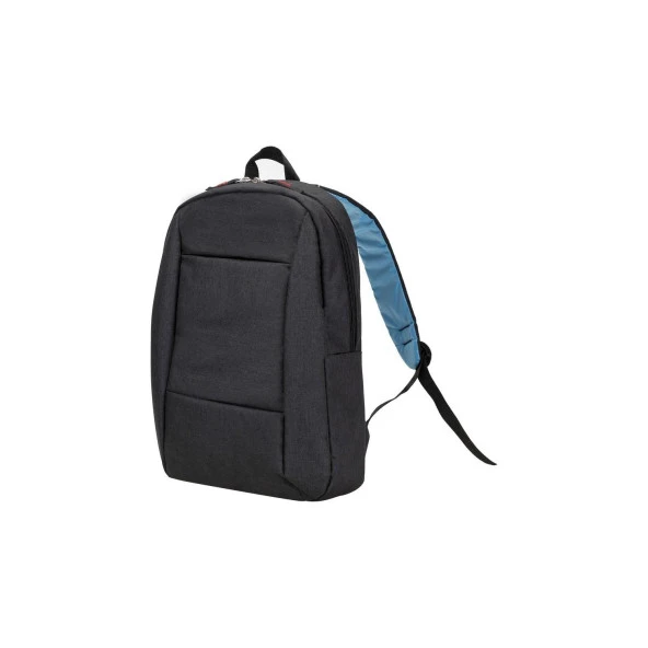 Plm Andria Siyah 15.6" Notebook Sırt Çantası 15.6 İnç Laptop Sırt Çantası - Resim 2