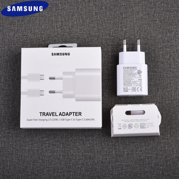 Samsung Galaxy S8 / S8 + Plus S9 / S9 + Plus / S10 / S10 + Plus 25w Type c Orjinal Süper Hızlı Şarj Aleti 25watt - 2