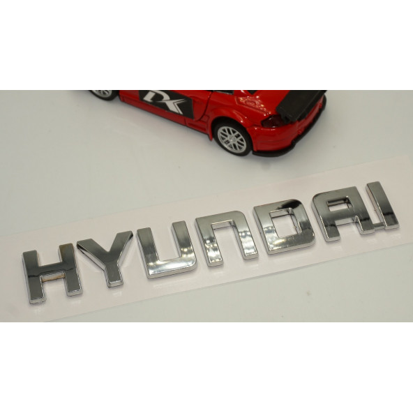 Hyundai Bagaj 2009 2012 3M 3D Krom ABS Logo Amblem - 3