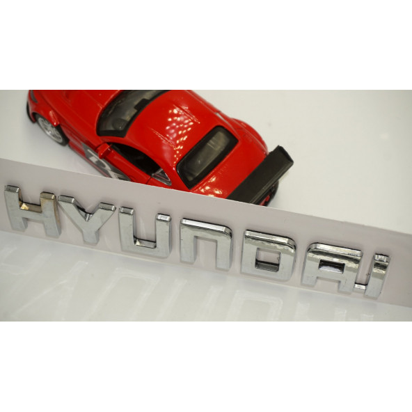 Hyundai Bagaj 2009 2012 3M 3D Krom ABS Logo Amblem - 5