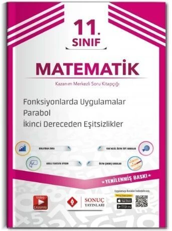 Sonuç Yayınları 11. Sınıf Matematik Modüler Set - 6