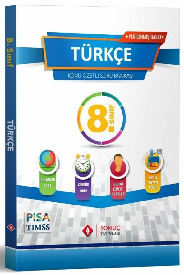 Sonuç Yayınları 8.Sınıf Türkçe Modüler Set