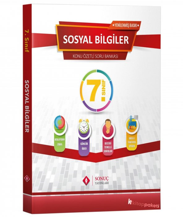 Sonuç Yayınları 7.sınıf Sosyal Bilgiler Modüler Set