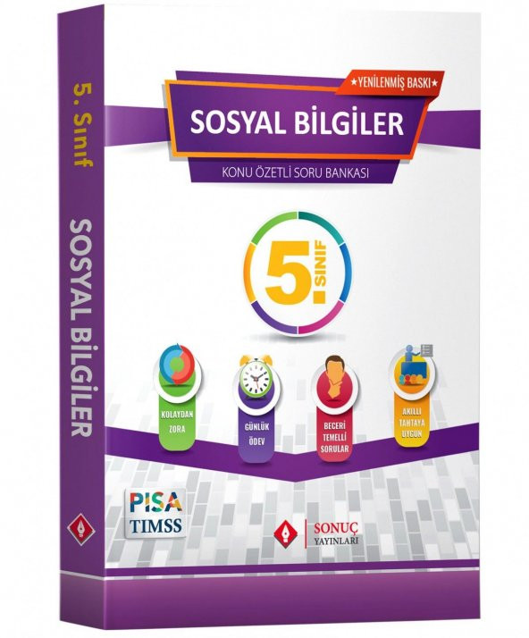 Sonuç Yayınları 5.Sınıf Sosyal Bilgiler Modüler Set