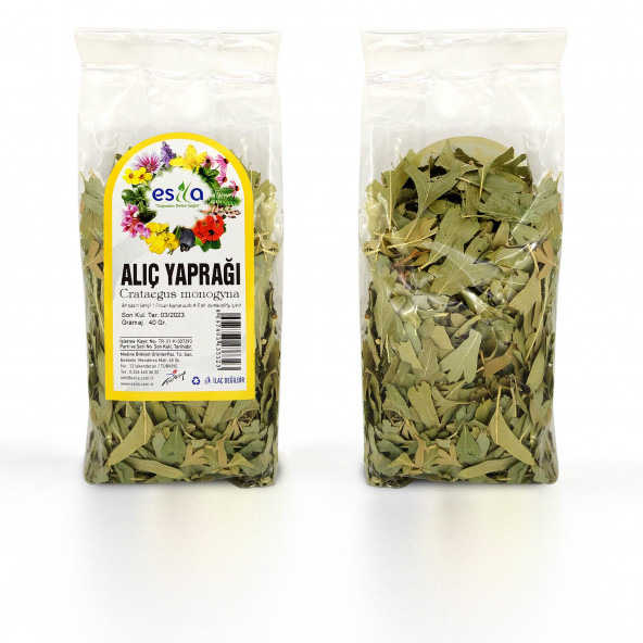 Esila Alıç Yaprağı Poşet 40 Gr.