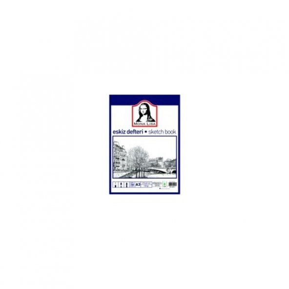 Mona Lisa Eskiz Defteri (Sketch Book) A3 120 gr. 50 Yp.