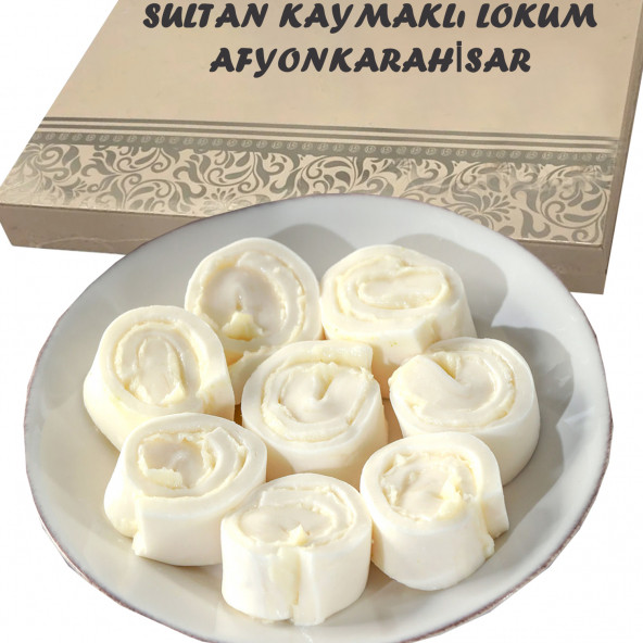 1000 gr Sultan Kaymaklı Lokum AfyonKarahisar