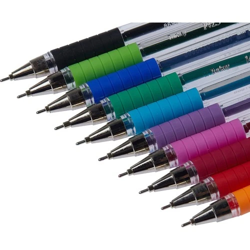 Faber Castell 1425 Tükenmez Kalem Ailesi 10'lu Poşet - 3