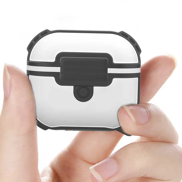 Apple Airpods 3. Nesil Airbag 16 Silikon 1-1 Su Geçirmez Kılıf - 5