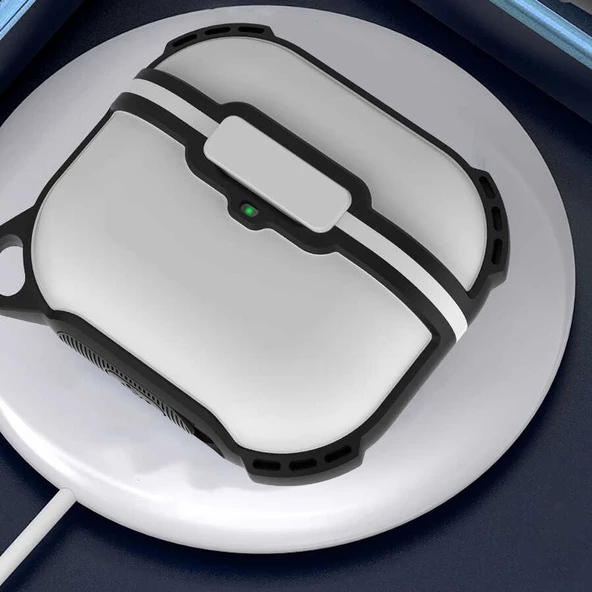 Apple Airpods 3. Nesil Airbag 16 Silikon 1-1 Su Geçirmez Kılıf - 10