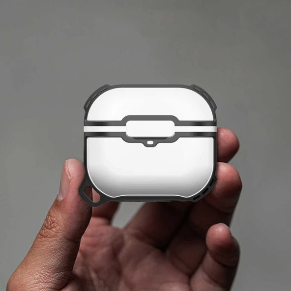 Apple Airpods 3. Nesil Airbag 16 Silikon 1-1 Su Geçirmez Kılıf - 11