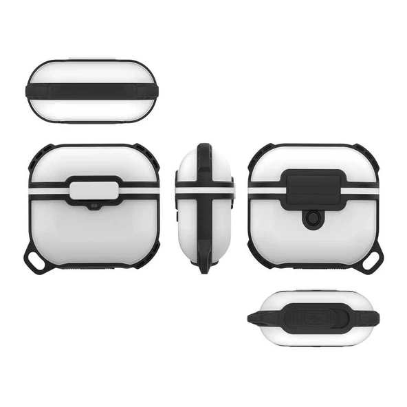Apple Airpods 3. Nesil Airbag 16 Silikon 1-1 Su Geçirmez Kılıf - 4