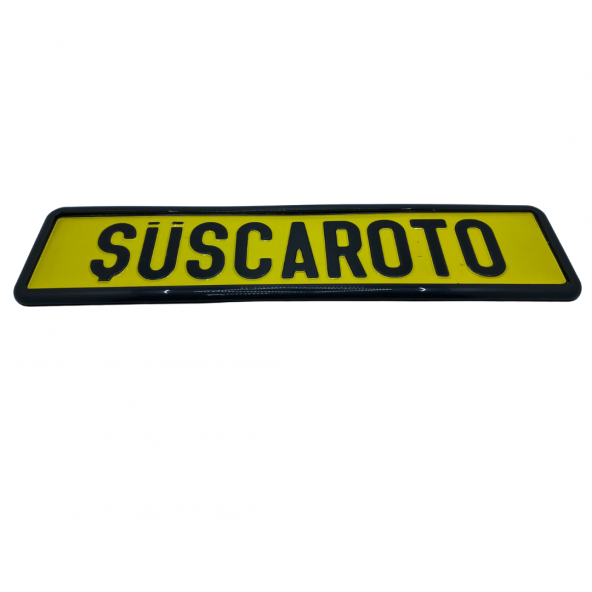 Siyah Çerçeveli Esnek Araç Takmatik Plakalık Oto Plakalık Plaka Altı Altlığı Plaka Tutucu Yeni Nesil Plakalık 1 Adet - 8