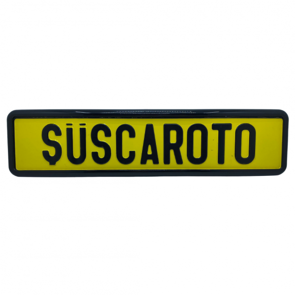 Siyah Çerçeveli Esnek Araç Takmatik Plakalık Oto Plakalık Plaka Altı Altlığı Plaka Tutucu Yeni Nesil Plakalık 1 Adet - 9