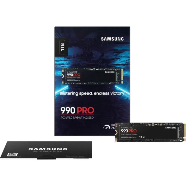 Samsung 990 PRO Nvme 1 TB (7450MB/S Okuma, 6900 Mb/s Yazma) 1 TB Nvme SSD - 4