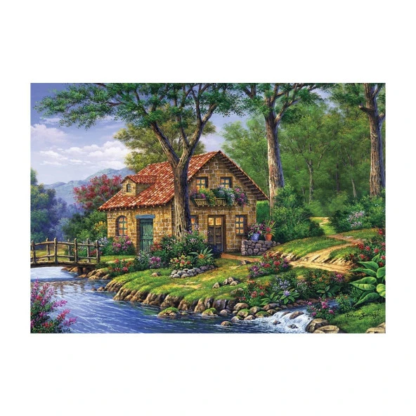 Art Puzzle Huzurun Kıyısında 1000 Parça Puzzle - Resim 2