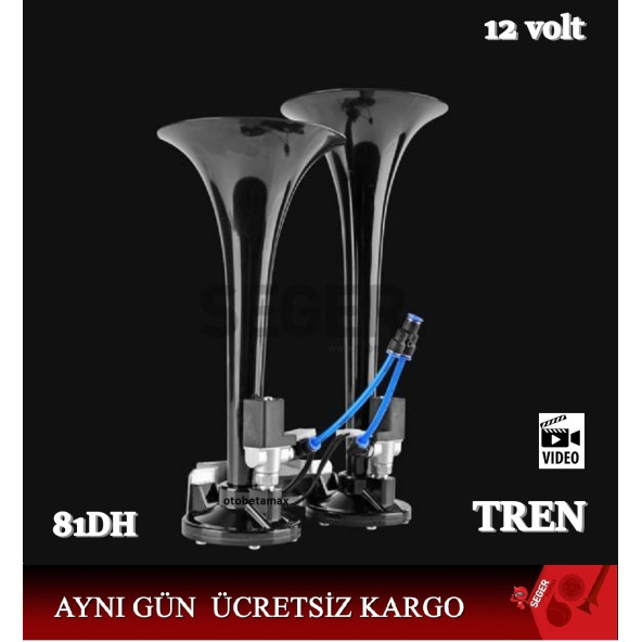 SEGER 12V. TREN HAVALI TURBO KORNA (AĞIR VASITA), No: 81DH12.000.02K, EAN: 8698520202718 - 2