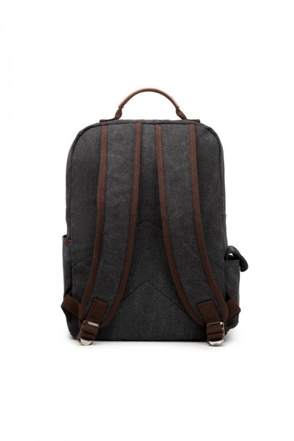 Büyük Boy Erkek Sırt Çantası Kanvas Kumaş 1303 - 2