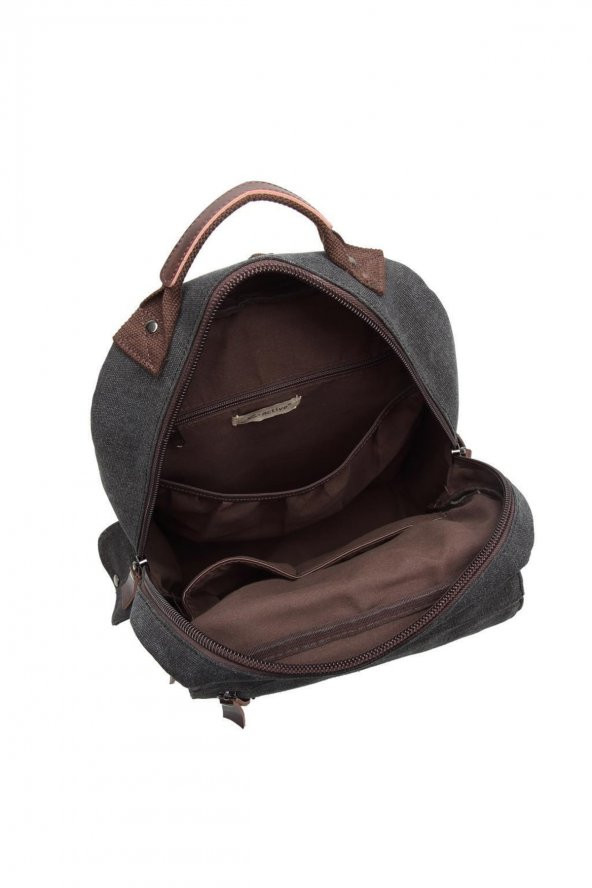 Büyük Boy Erkek Sırt Çantası Kanvas Kumaş 1303 - 6