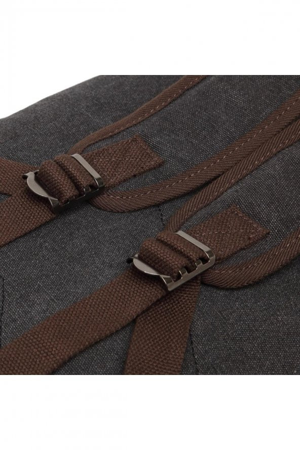 Büyük Boy Erkek Sırt Çantası Kanvas Kumaş 1303 - 7