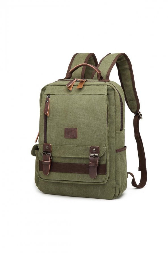 Büyük Boy Erkek Sırt Çantası Kanvas Kumaş 1303 - 3