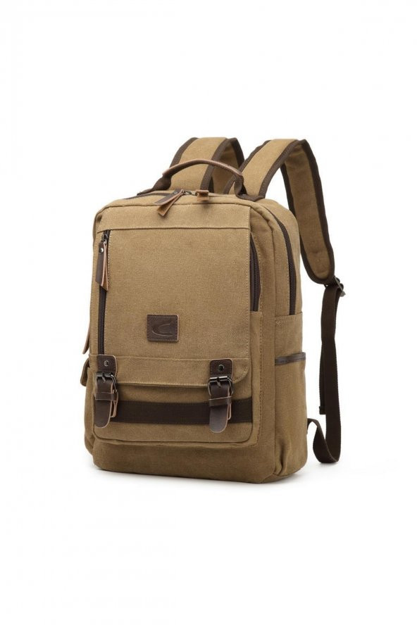 Büyük Boy Erkek Sırt Çantası Kanvas Kumaş 1303 - Resim 3