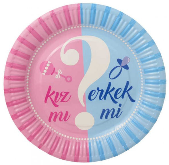 TABAK KARTON CİNSİYET BELİRLEME 8 ADET - Resim 3