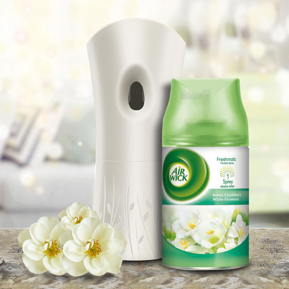 Air Wick Oda Kokusu Freshmatic Bahar Çiçekleri 3'lü Yedek - 3