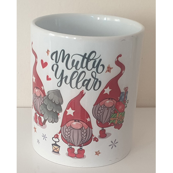 Yılbaşı Hediye Sepeti Kırmızı - Resim 6