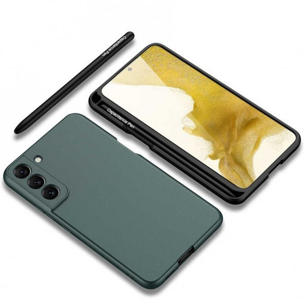 Samsung Galaxy S22 Plus Kılıf Zore Kalemli Kıpta Kapak - 10