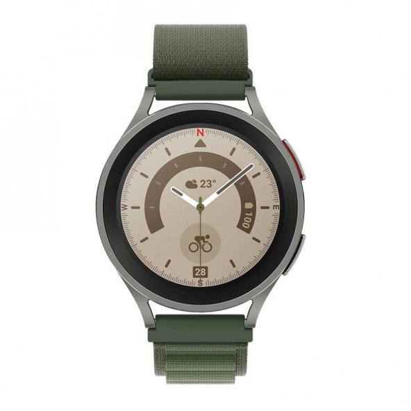 Xiaomi Amazfit GTR 47mm Zore KRD-74 22mm Hasır Kordon - 8