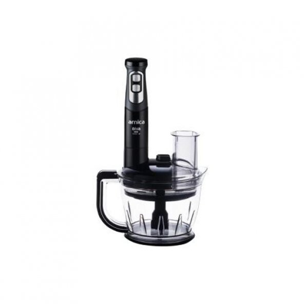 ARNİCA GH21803 DİVA TREND PRO SİYAH RENDELİ BLENDER SETİ