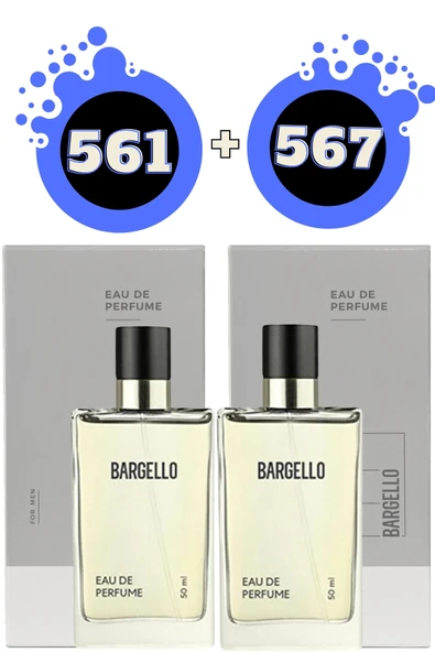 561 Edp Fresh  50 ml + 567 Edp Fresh 50 ml Erkek Parfüm Seti