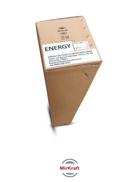 MirKraft Energy 2500 watt Elektrikli ısıtıcı Uzaktan Kumanda ile 4 Isı Ayarı - 8