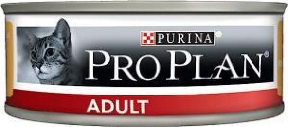 Pro Plan Tavuklu Yetişkin Kedi Yaş Maması 85 Gr 12 Li - 3