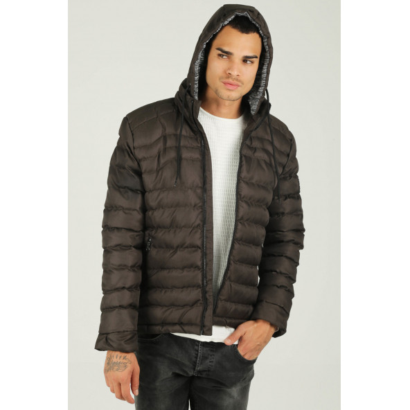 LENASSO 19-K5054 HAKİ ŞİŞME MONT - 3