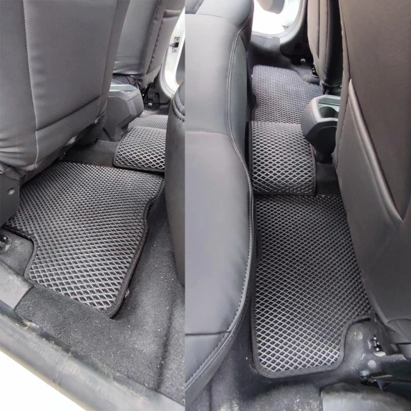 Bod Dacia Duster 3D Havuzlu Paspas 2018-Sonrası Siyah - Resim 2