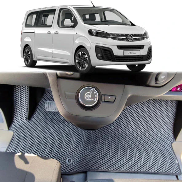 Bod Opel Zafira Life 3D Havuzlu Paspas 2021 ve Sonrası