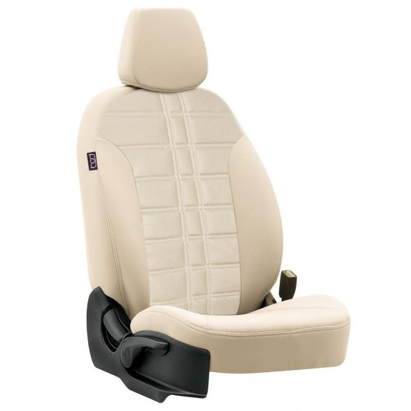 Bod Fiat 500L Araca Özel Oto Koltuk Kılıfı Alinda 2014-Sonrası - Resim 7