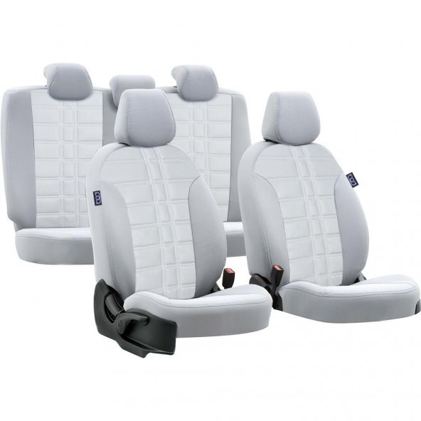 Bod Ford Courier Araca Özel Oto Koltuk Kılıfı Alinda 2014-2023 - Resim 3