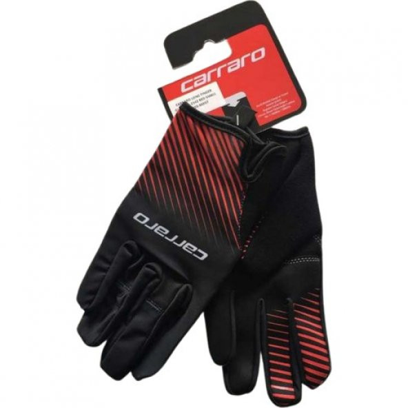 Carraro Uzun Parmak Eldiven Kırmızı Medıum- CR-2142 ürün görseli 1